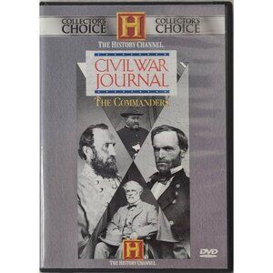 Civil War Journal The Commanders 2 Disc DVD Set 2001 A&E History Channel